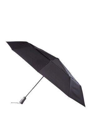 Totes Black Eco Friendly Umbrella with Sun Protection